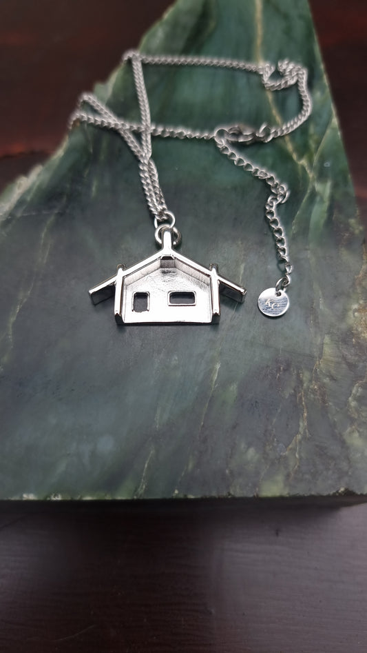 Wharenui Pendant Silver